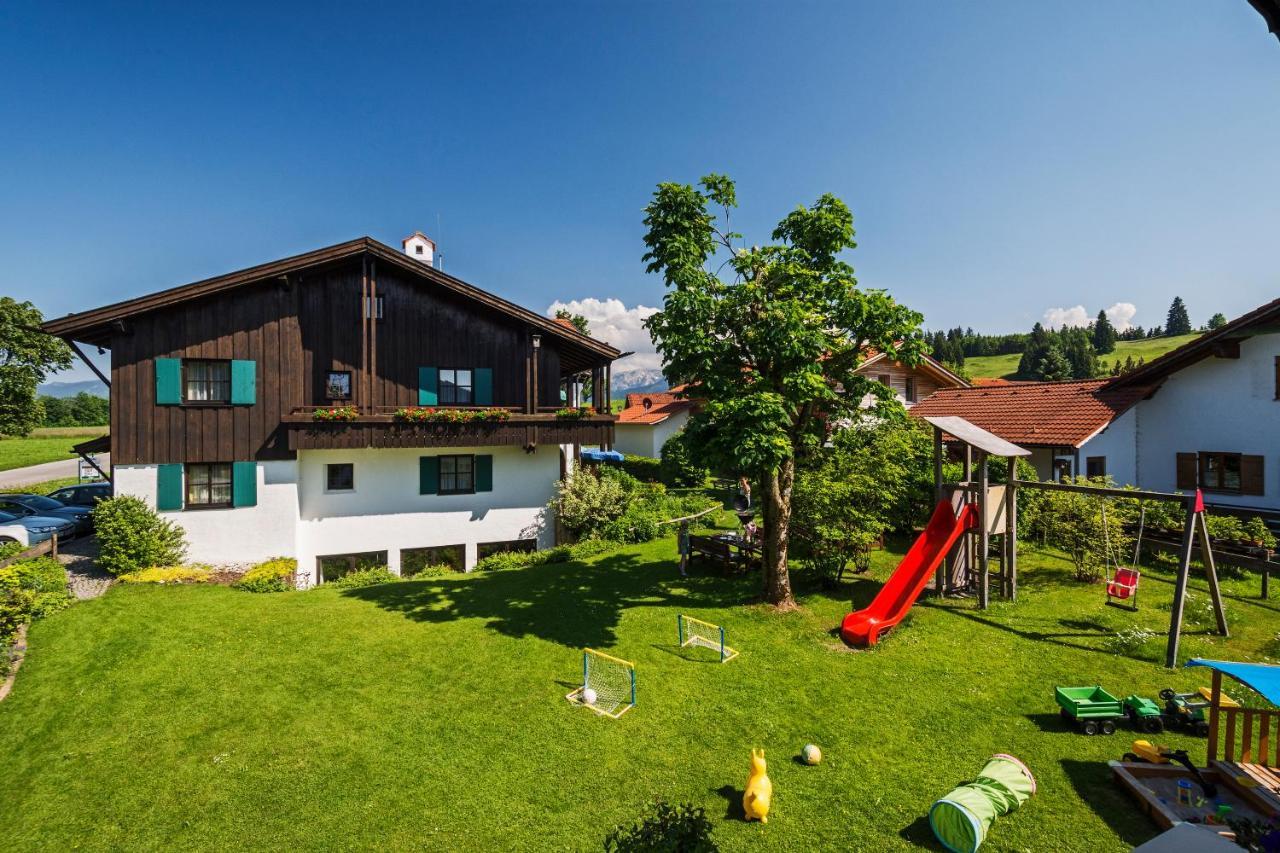 Allgaeu Ferienhaus Strobel รอสเฮาป์เทิน ภายนอก รูปภาพ